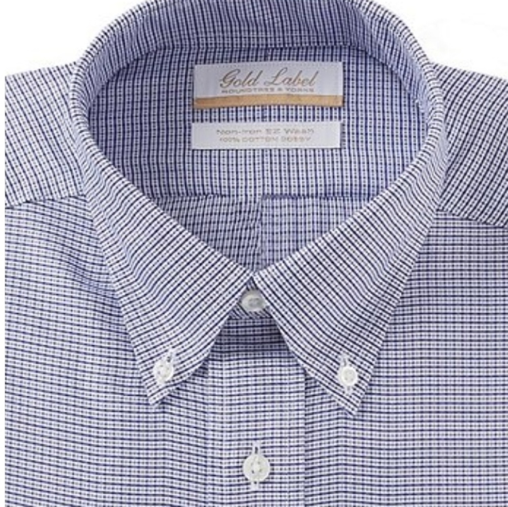 ROUNDTREE AND YORKE Gold label Men's Shirt 17 34
